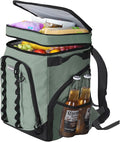 Beach Cooler Backpack for Men 36cans Insulated Backpack Cooler Lunch Bag for by iculbag