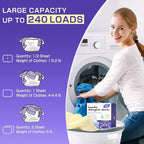 Soulink Laundry Detergent Sheets, 480 Loads, Eco-Friendly, Plant-Based - Image 3