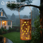 Homemory Dragonflies Solar Lanterns Lights Outdoor Waterproof, Hollowed-Out - Image 5