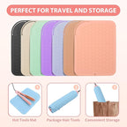 Large Silicone Heat Resistant Mat, Portable Travel Hot Hair Tools Holder Pad for Curling Iron, Flat Iron, Hair Straightener and Other Styling Tools(12.0" x 9.0")