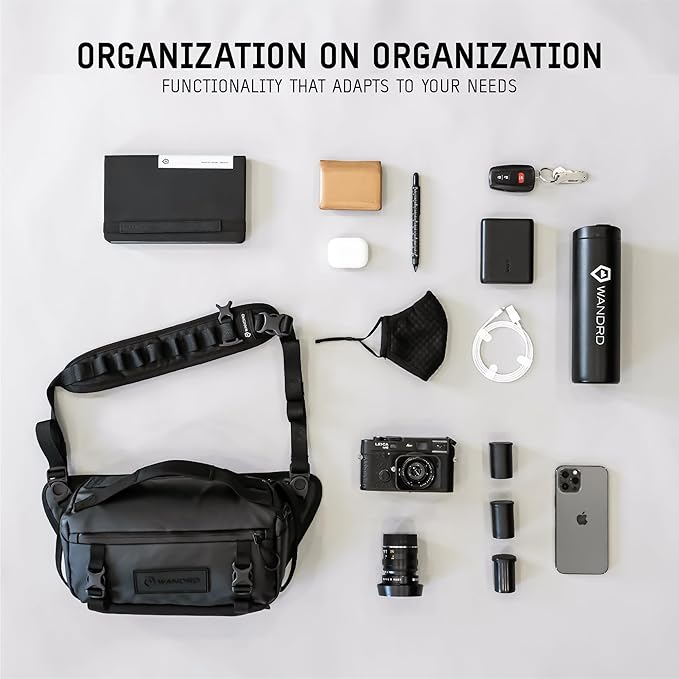 WANDRD ROGUE V1 6L Sling: Compact Camera Sling and Crossbody Bag - Image 9