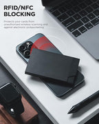 VULKIT Pop up Card Holder Minimalist Credit Card Holder RFID Blocking Slim - Image 4
