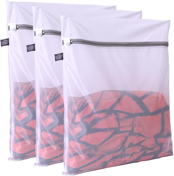 Kimmama Laundry Bag Mesh Wash Bags, Washing Machine Wash Bag, Net Washer Sack by Kimmama