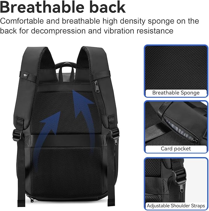 SOKOK Carry On Travel Backpack Waterproof Business Backpack - Image 5