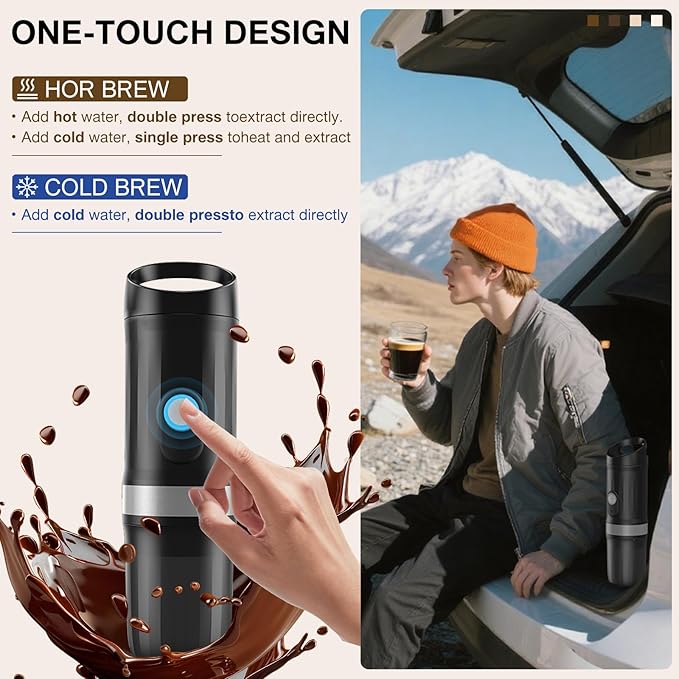 3-in-1 Portable Coffee Maker Fits - Image 3