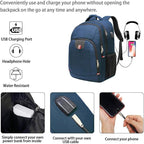 Travel Laptop Backpack, Large Anti-Theft Business Travel Backpack - Image 3