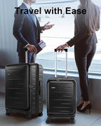 Luggage Sets 2 Pieces, 20 Inch Carry On Luggage and Expandable 28 Inch Checked - Image 9