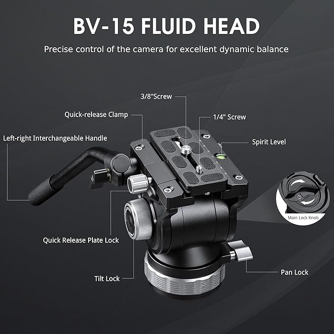 Heavy Duty Carbon Fiber Tripod - Image 3