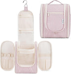 Narwey Small Striped Hanging Travel Toiletry Bag by Narwey