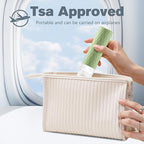 Travel Bottles for Toiletries, TSA Approved 3.4oz Travel Size Containers - Image 2