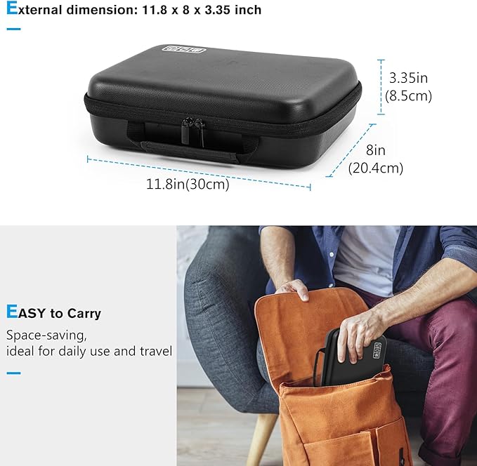 ProCase Hard Travel Electronic Organizer Case - Image 6
