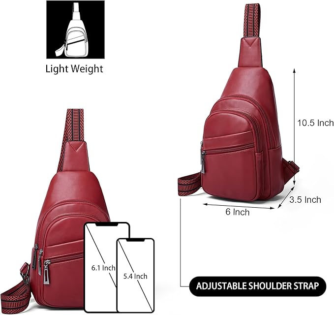 Sling Bag Crossbody Bags for Women Small Cross Body Bag Fanny Packs Chest Sling - Image 3