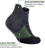 PAPLUS Ankle Compression Sock for Men and Women 2/4/6 Pairs, Low Cut - Image 4