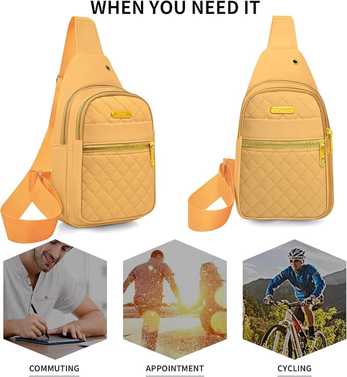 Small Sling Bag For Women Men Casual Crossbody Sling Backpack - Image 7