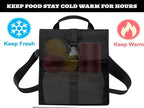 Insulated Foldable Lunch Bag- Lightweight Portable - Image 2