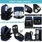 Rolling Backpack for Adults, 17inch Laptop Travel Backpack - Image 2