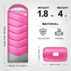 Sleeping Bags for Adults Cold Weather, Waterproof, Lightweight Sleeping Bag for - Image 2