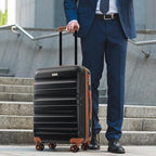 Merax Luggage Set 6 Piece, Hardshell ABS Suitcases - Image 2
