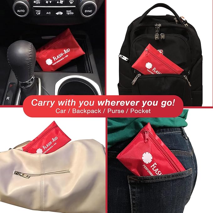 Mini First Aid Kits – 2-Pack Compact Travel IFAKs - Image 7