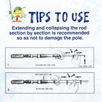 Kids Fishing Pole, Telescopic Fishing Rod, Toddler Collapsible Fishing Rod and - Image 6