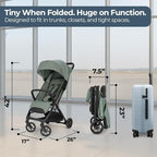 Inglesina Quid³ Stroller, Planet Green - Image 10
