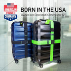 Untethered Ultimate Travel Set: 4 Premium Luggage Straps and 4 Silicone Tags - Image 9