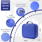 Travel Makeup Bag for Makeup Artists Large Makeup Case, - Image 4