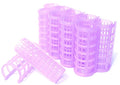 Kamay's Large Hair Rollers Comb Curlers Clips Styling Rollers Hair Curls Wave Style Hairdressing Curlers Tools (Plastic Styling 25mm/1" 10PCS Random Clolor)