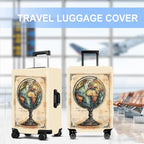 Luggage Cover Washable Suitcase Protector Anti-scratch Suitcase cover Fits - Image 5