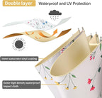 Color Glue Coating Sun Umbrella UV Protection Compact Folding Windproof - Image 2