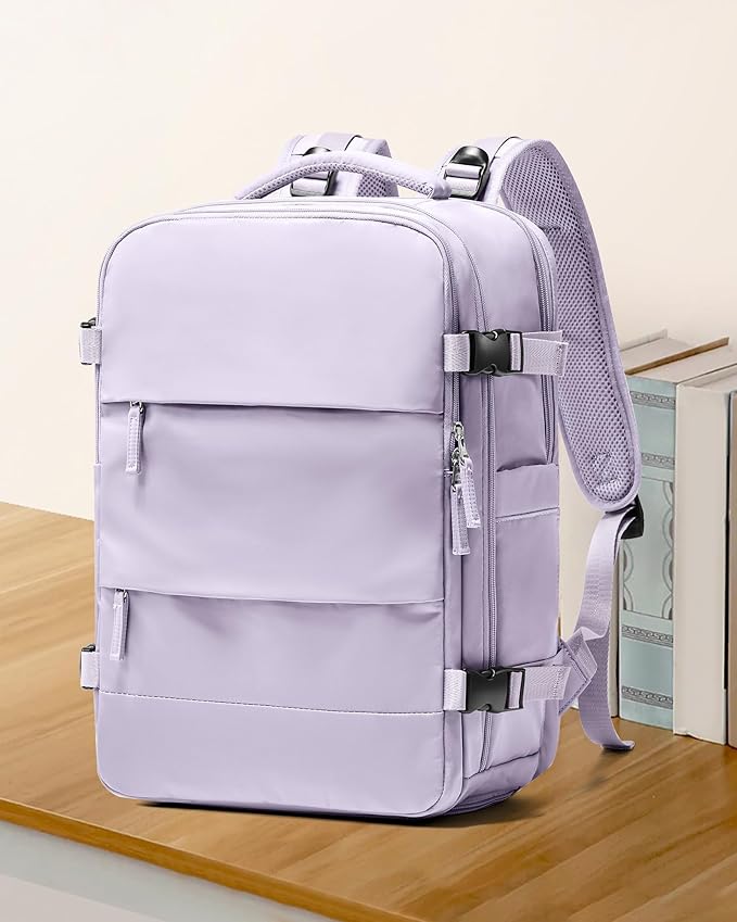 coowoz Large Travel Backpack For Women Men, Carry On Backpack, Hiking Backpack - Image 2