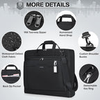 RAINSMORE Garment Bags for Travel Carry On Garment Bag for Hanging Clothes - Image 6