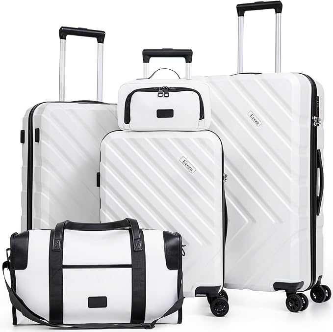 Luggage Sets 5 Piece, Suitcases by Eeeza