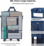 MILADA Expandable Luggage Bags for Travel Foldable Suitcase - Image 5