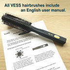 VESS Salon Roll Brush Professional Use PRO-200 For Short Hair and Medium Hair-D42 mm-Made in Japan