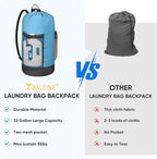 BALEINE 150L Laundry Bag Backpack, 900D Oxford Fabric Large Travel Laundry Bags - Image 5