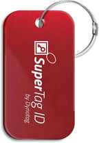 Dynotag® Sentry Series Solid Metal Web Enabled Smart Luggage Tag ID + Steel Loop - Image 3
