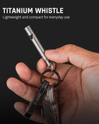 TISUR Titanium Emergency Whistle, 120db Safety Whistle - Image 5