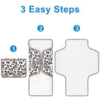 Accmor Portable Diaper Changing Pad, Waterproof Baby Changing Mat, Foldable - Image 5