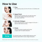 Anua PDRN Collagen Glass Skin Trio, PDRN Salmon DNA Serum Spray, Collagen Patch Facial Fine Line & Cream, Complete Glow Routine, Face Mist with Special Patch Duo, Korean Skincare Set