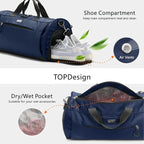 TOPDesign Gym Bag for Women & Men, Unisex Duffel Bag - Image 6