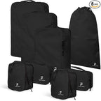8 Piece Compression Packing Cubes Set by FocusDesign
