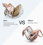 BAGSMART Toiletry Bag Hanging Travel Makeup Organizer - Image 4