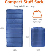 Amazon Basics 30°F Cool Weather Sleeping Bag, 75 Inches x 33 Inches - Image 4