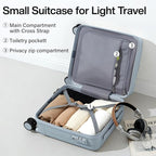 Hanke 14 Inch Underseat Carry On Luggage - Image 5