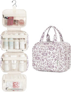 Narwey Hanging Floral Toiletry Bag - Image 2