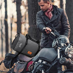 Waterproof Dry Bag, 30L Roll-top Motorcycle Tail Bag - Image 8