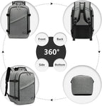 Kono Carry on Backpack, Waterproof Lightweight Daypack - Image 6