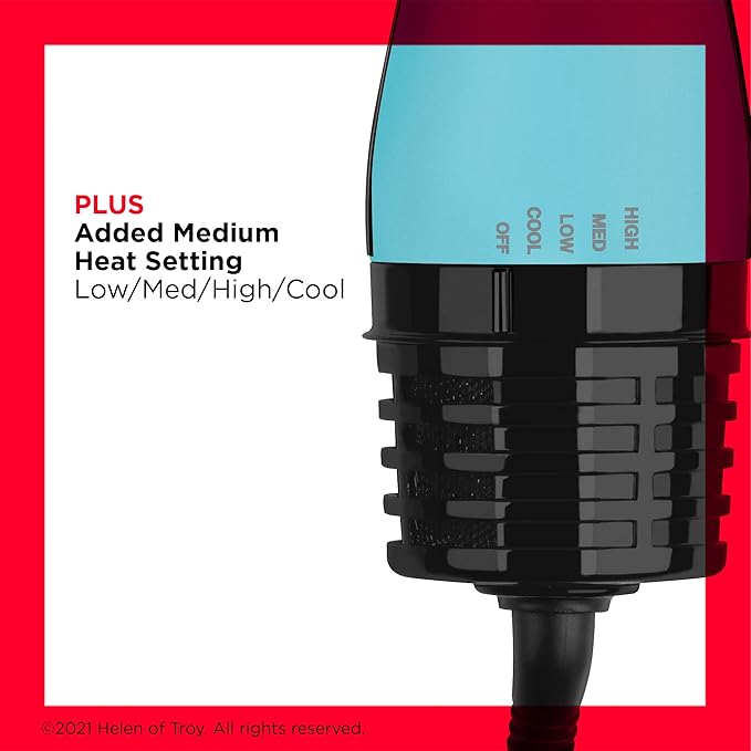 REVLON One Step Volumizer PLUS Hair Dryer and Styler | More Volume, Less Damage, and More Styling Control for Easy and Fast Salon-Style Blowouts, Plus Travel Friendly (Mint)