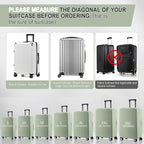 Travel Luggage Cover Suitcase Protector Scratch-Resistant Fit 19-31 Inch - Image 5